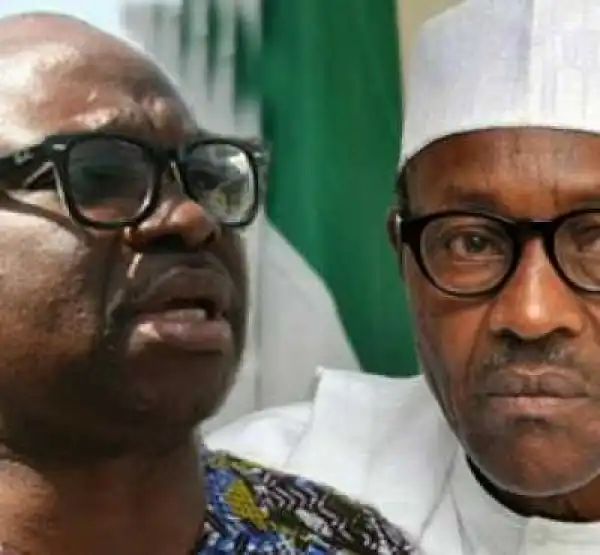 Photo: Fayose Takes Full Page Advert To Slam Buhari’s 6 Month Rule